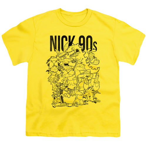 Nickelodeon 90s Line Art Youth/Toddler T-Shirt