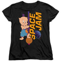 Space Jam Porky Standing Womens T-Shirt