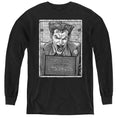 Batman Joker Inmate Youth Long Sleeve T-Shirt