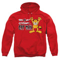 Garfield Cat Man Pullover Hoodie