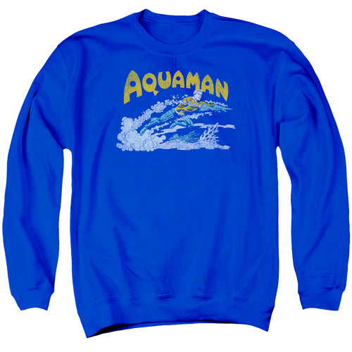 DC Comics Aqua Swim Crewneck Sweatshirt