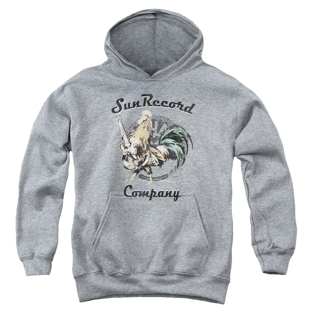 Sun Records Script Rooster Youth Hoodie