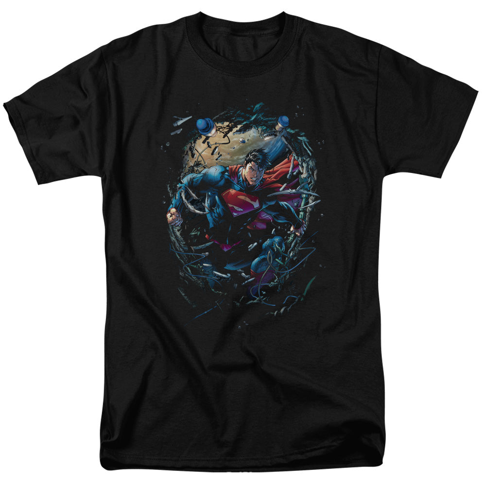 Superman Breaking Space T-Shirt