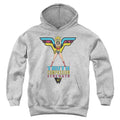 Wonder Woman Truth, Compassion, Strength Youth Hoodie