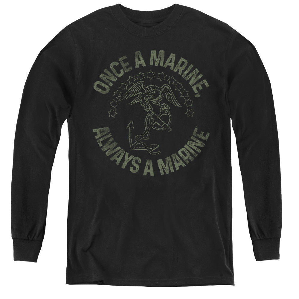 U.S. Marine Corps Always a Marine Youth Long Sleeve T-Shirt