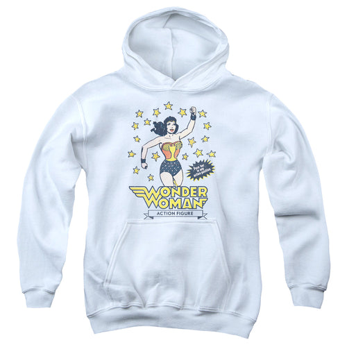 Wonder Woman Action Figure Youth Hoodie