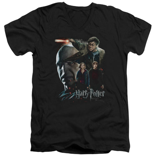 Harry Potter Final Fight V-Neck T-Shirt