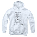 NASA Lunar Module Diagram Youth Hoodie