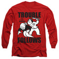 Monopoly Trouble Follows Long Sleeve T-Shirt
