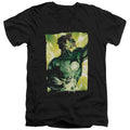 Green Lantern Up Up V-Neck T-Shirt