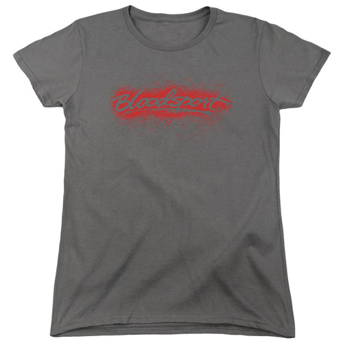 Bloodsport Blood Splatter Womens T-Shirt