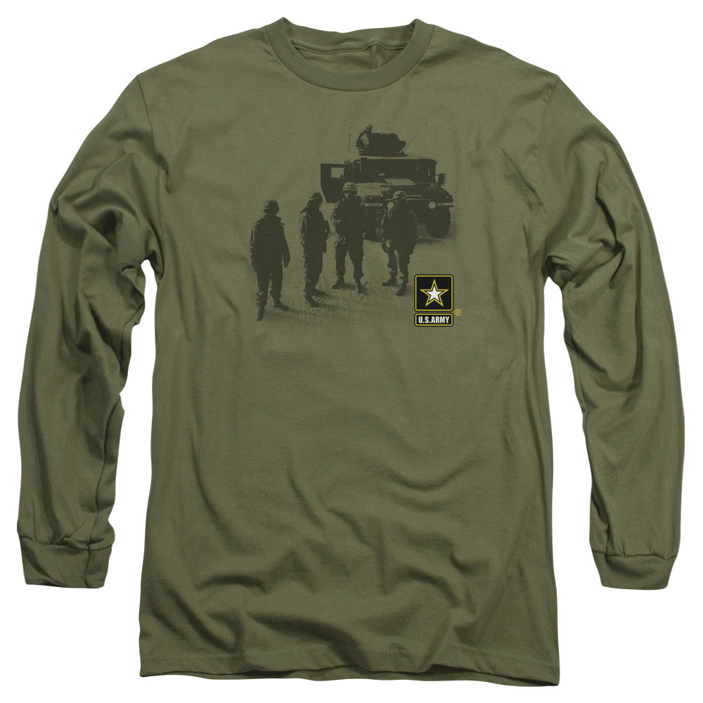 US Army Patrol Silhouette Long Sleeve T-Shirt