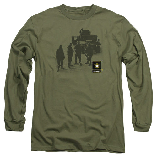 US Army Patrol Silhouette Long Sleeve T-Shirt
