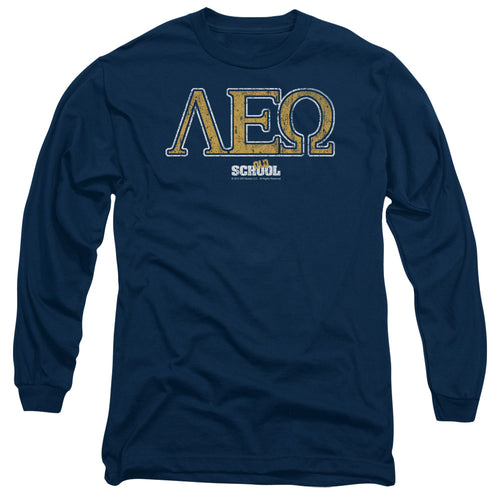 Old School Greek Letters Long Sleeve T-Shirt