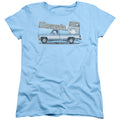 Chevy Old Silverado Sketch Womens T-Shirt