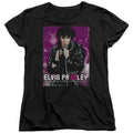 Elvis Presley 35 Leather Womens T-Shirt