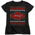 Dungeons & Dragons Check for Traps Ugly Christmas Womens T-Shirt