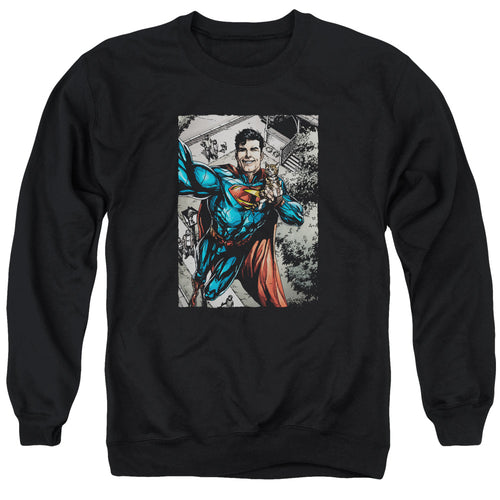 Superman Super Selfie Crewneck Sweatshirt