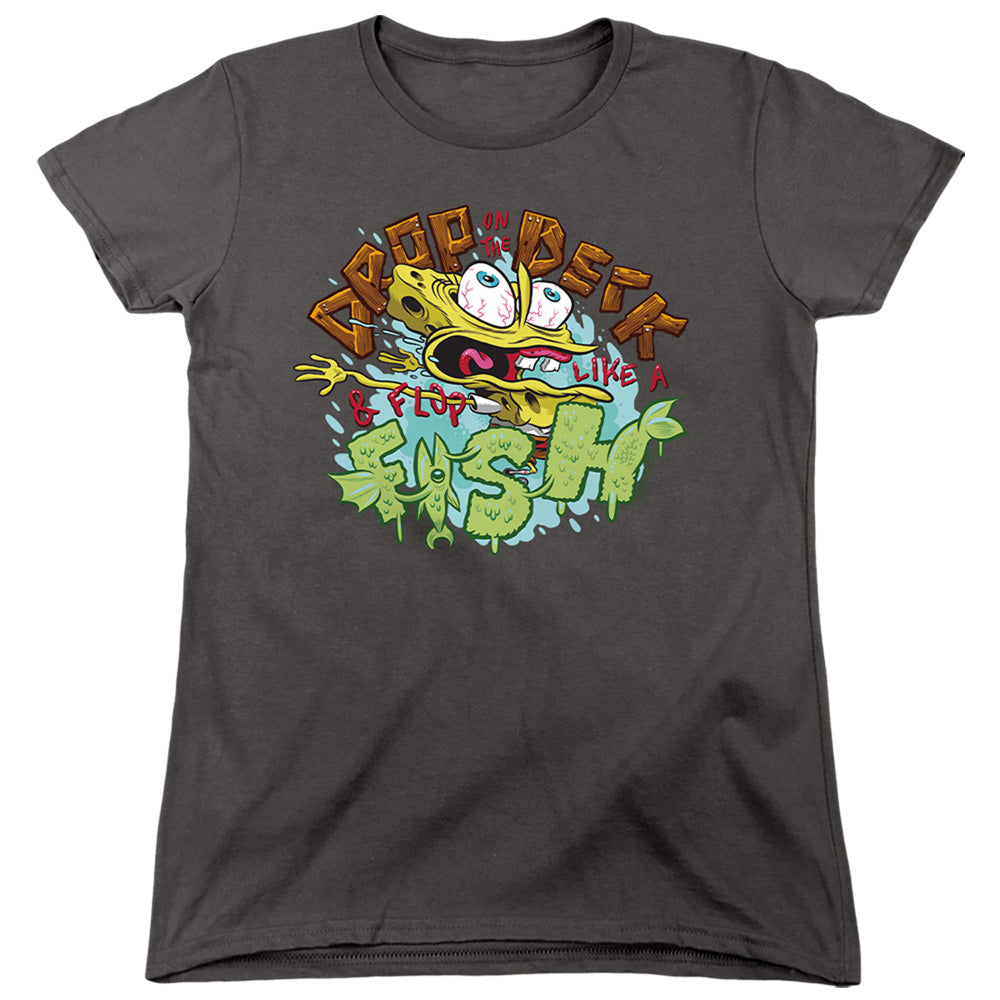 Spongebob Squarepants Drop and Flop Womens T-Shirt