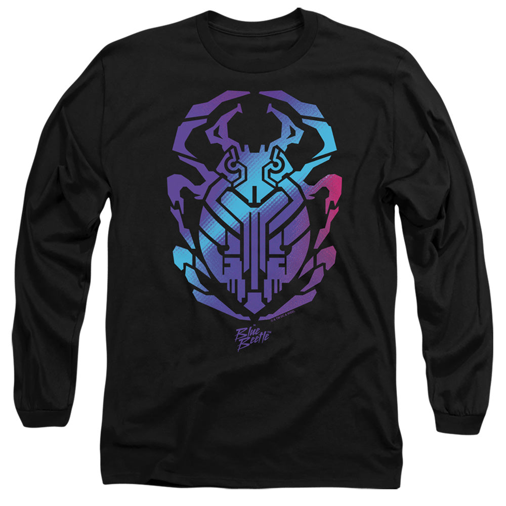 Blue Beetle Scarab Long Sleeve T-Shirt