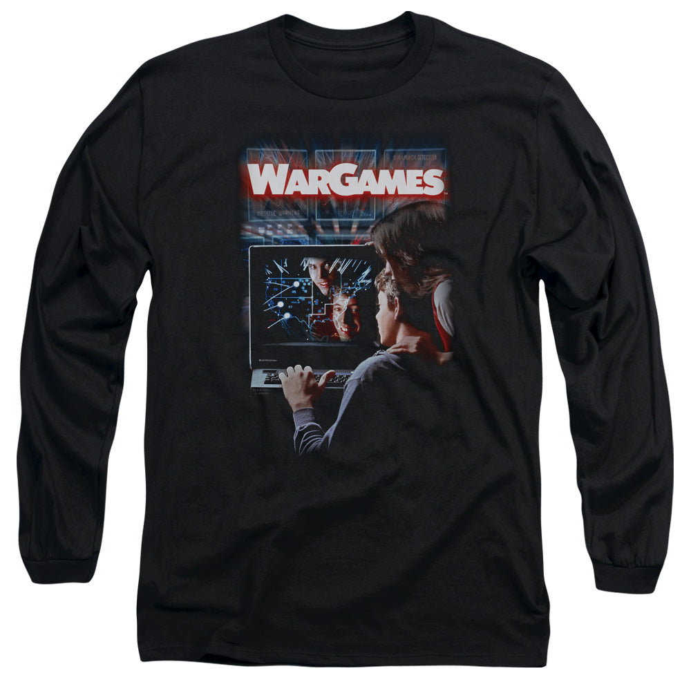WarGames Movie Poster Long Sleeve T-Shirt