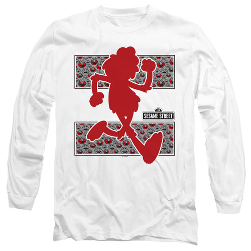 Sesame Street Elmo Runs Long Sleeve T-Shirt