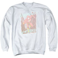 Justice League Running Wild Crewneck Sweatshirt
