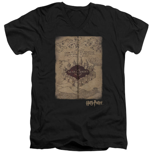 Harry Potter Marauders Map V-Neck T-Shirt