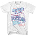 Postcard Melrose Place t-shirt in white