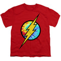 The Flash Tie Dye Flash Logo Youth/Toddler T-Shirt
