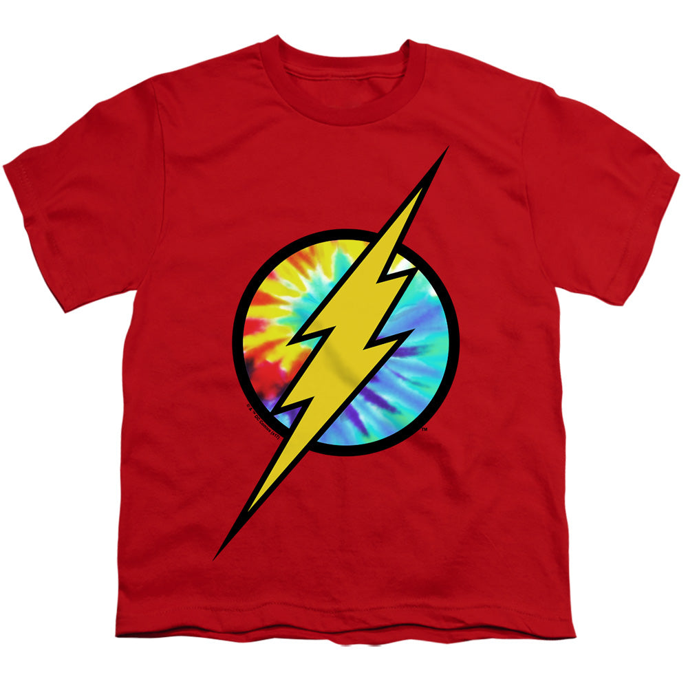 The Flash Tie Dye Flash Logo Youth/Toddler T-Shirt