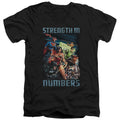 DC Comics Strength In Number V-Neck T-Shirt