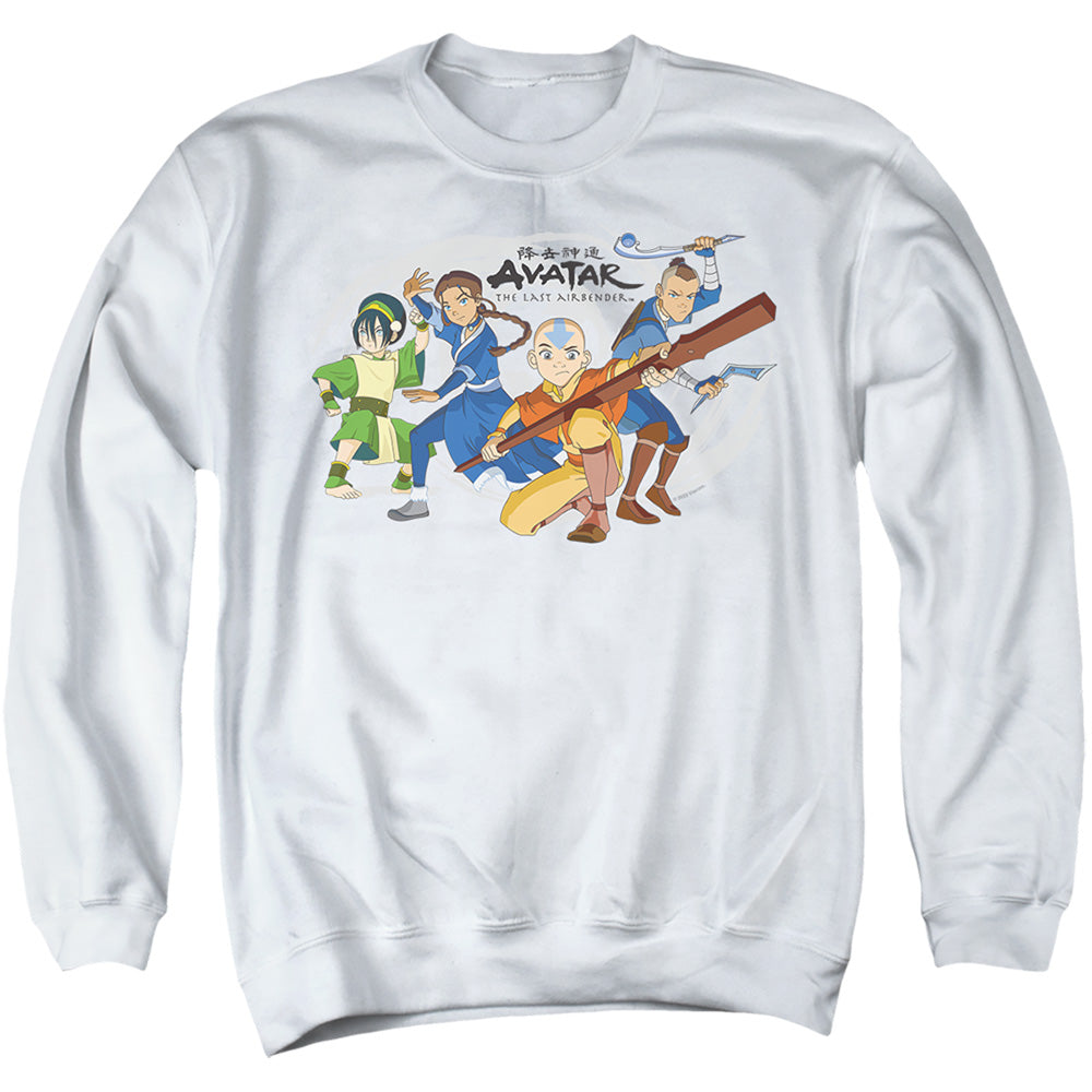 Avatar: The Last Airbender Avatars Group Crewneck Sweatshirt