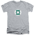 DC Comics Gl Logo Distressed V-Neck T-Shirt