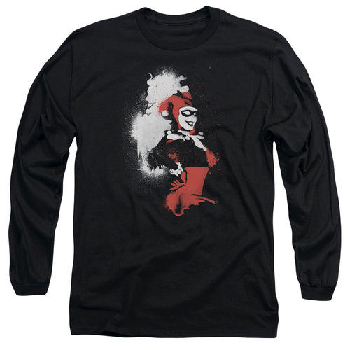 Batman Splattered Couple Long Sleeve T-Shirt