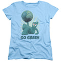 Gumby Go Green Womens T-Shirt