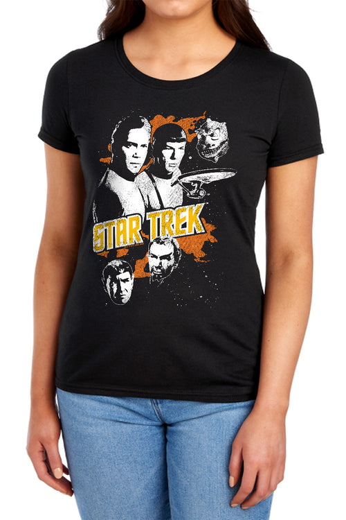 Star Trek Good Versus Evil Womens T-Shirt
