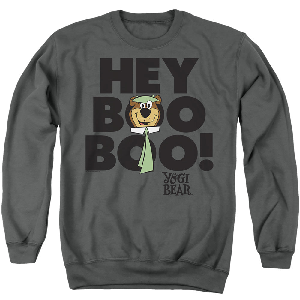 Yogi Bear Hey Boo Boo Crewneck Sweatshirt