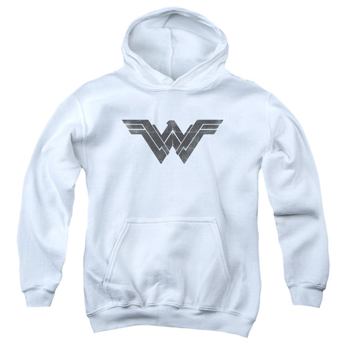 Batman v Superman Folded And Distressed Youth Hoodie
