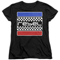 Honda Rebel Checkers Womens T-Shirt