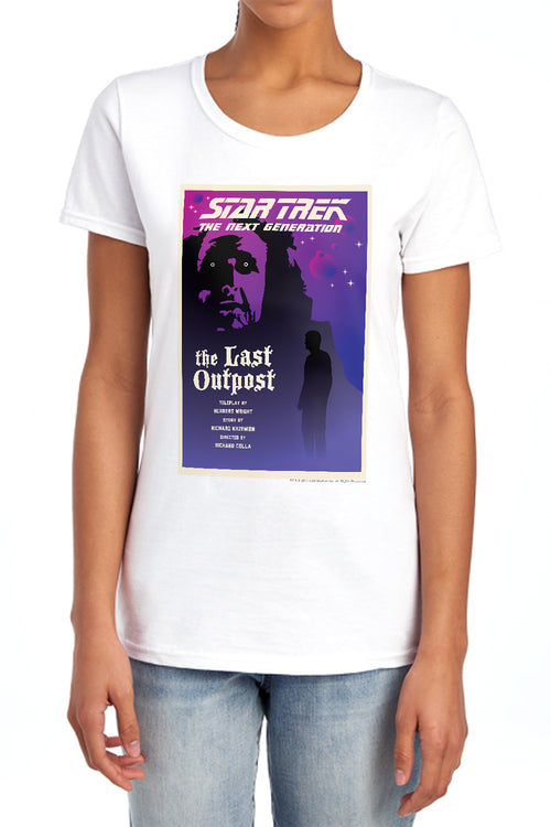 Star Trek The Last Outpost Womens T-Shirt