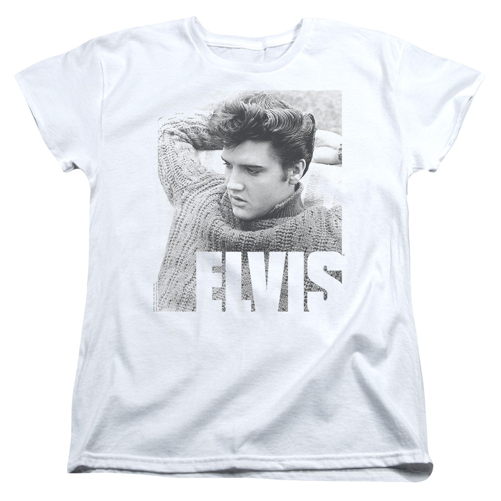 Elvis Presley Relaxing Womens T-Shirt