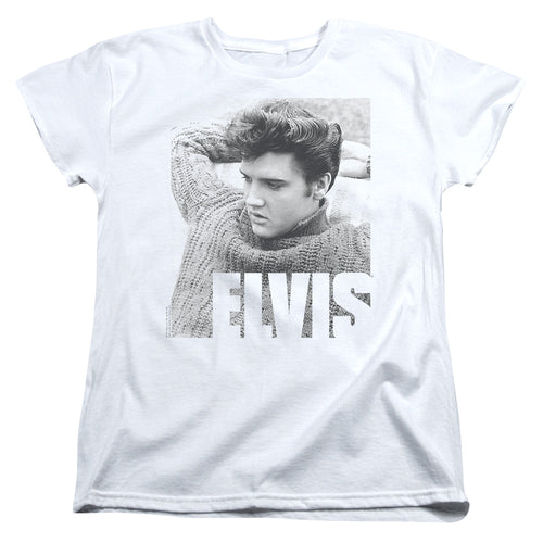 Elvis Presley Relaxing Womens T-Shirt