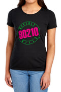 Beverly Hills 90210 Neon Logo Womens T-Shirt