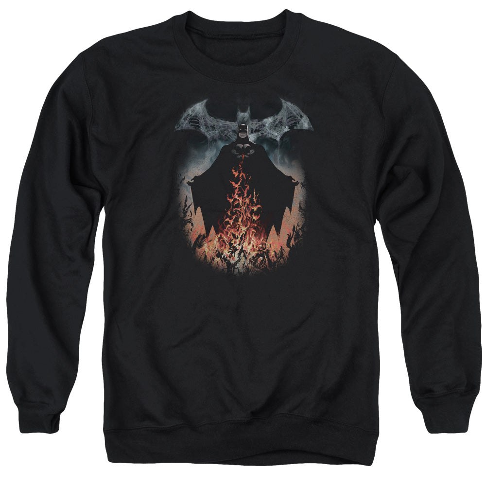 Batman Smoke & Fire Crewneck Sweatshirt