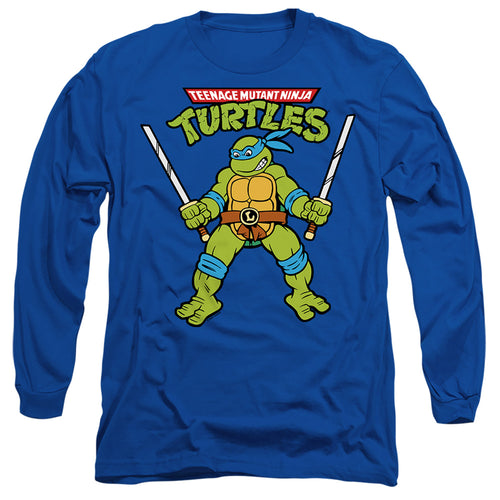 Teenage Mutant Ninja Turtles Retro Leo Long Sleeve T-Shirt