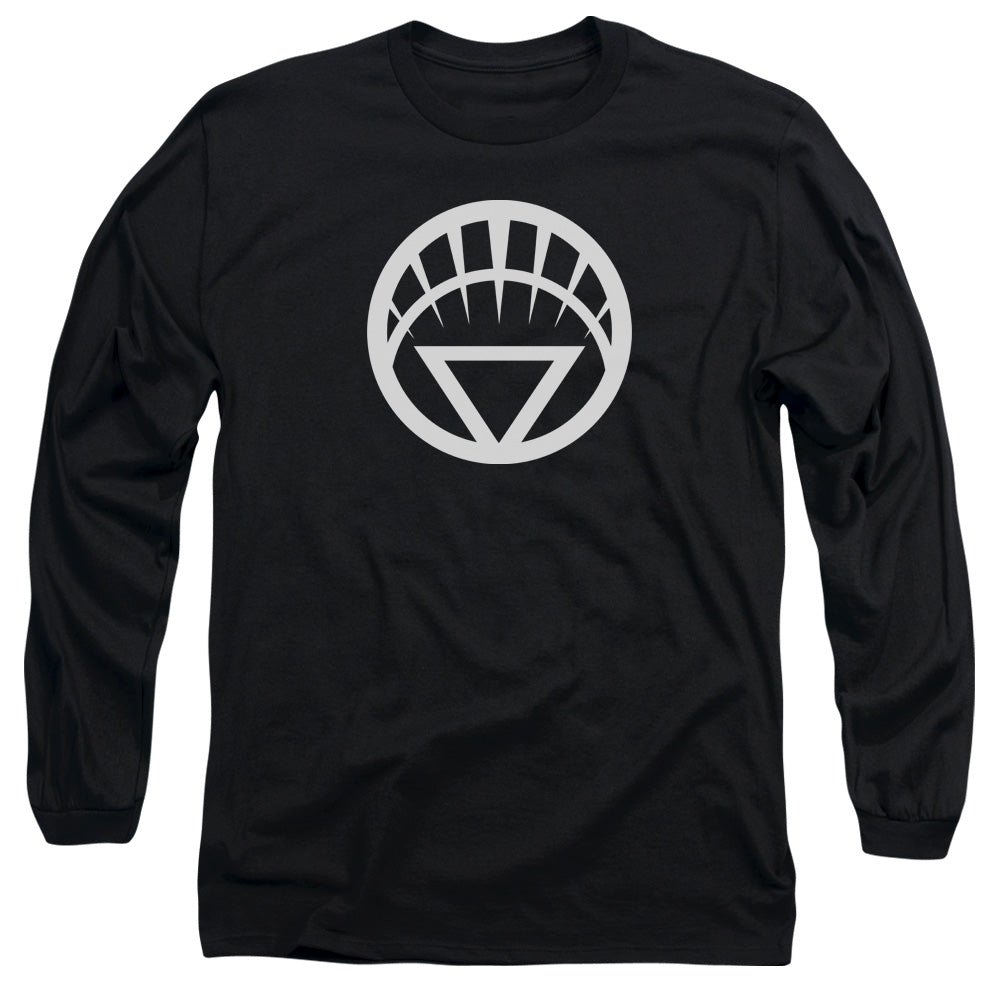Green Lantern White Emblem Long Sleeve T-Shirt