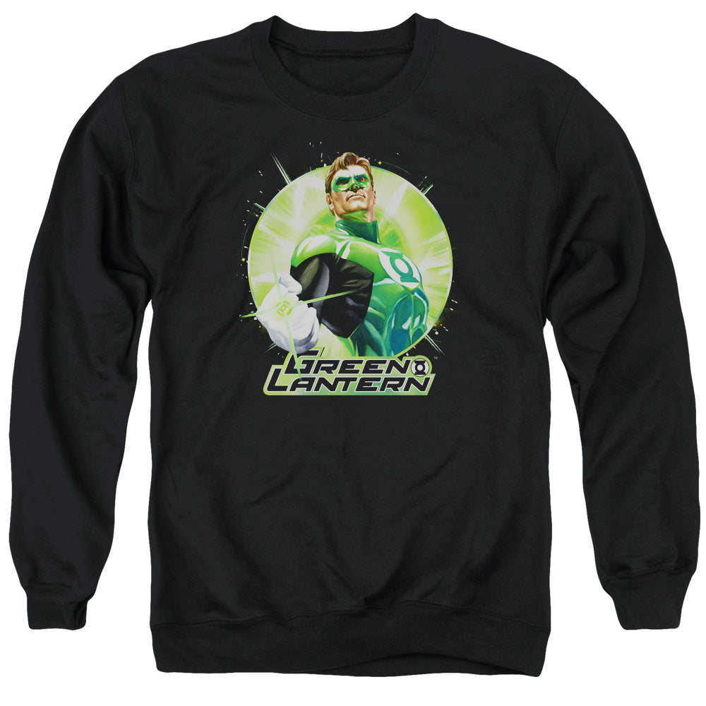 Green Lantern Green Static Crewneck Sweatshirt