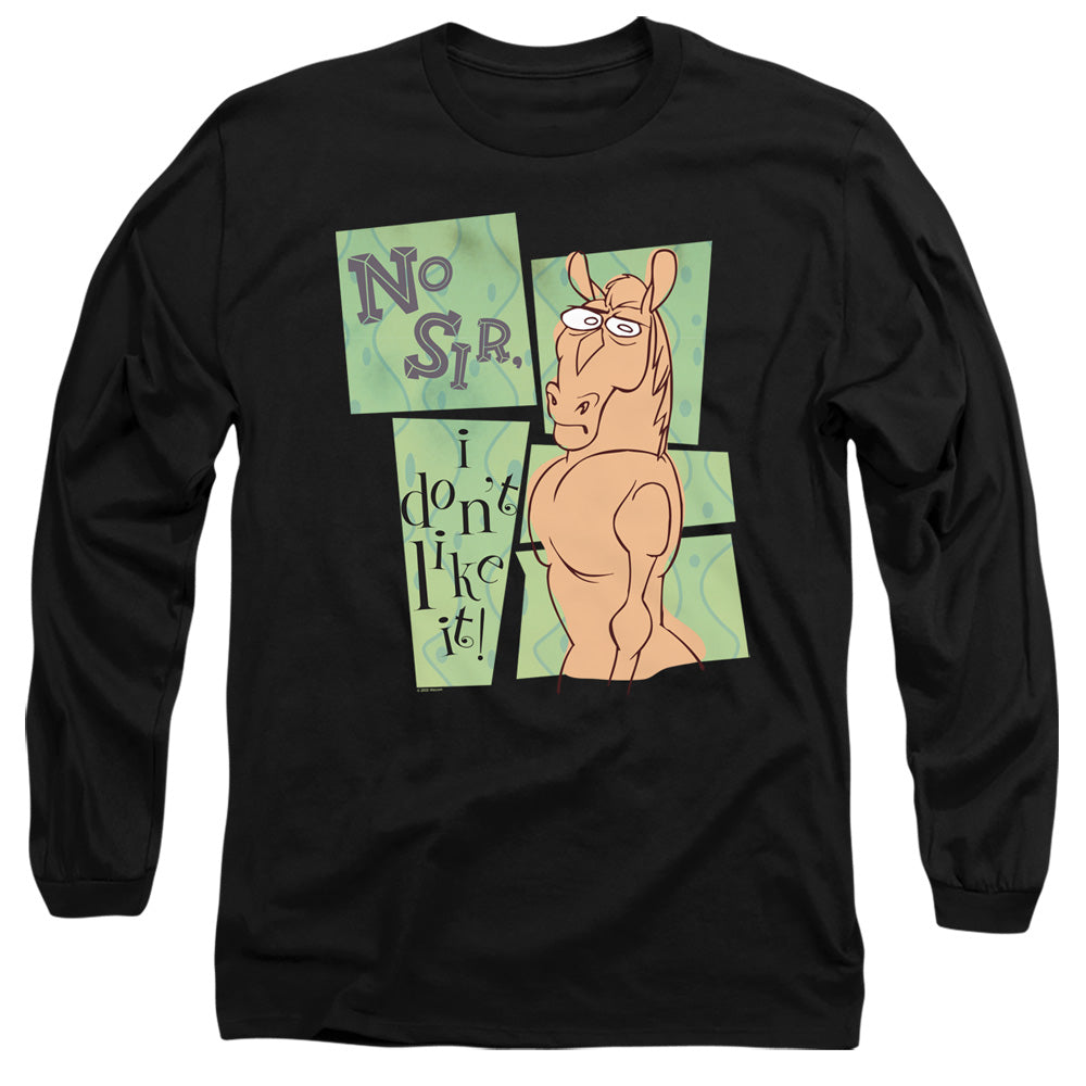 Ren and Stimpy No Sir I Don’t Like It Long Sleeve T-Shirt