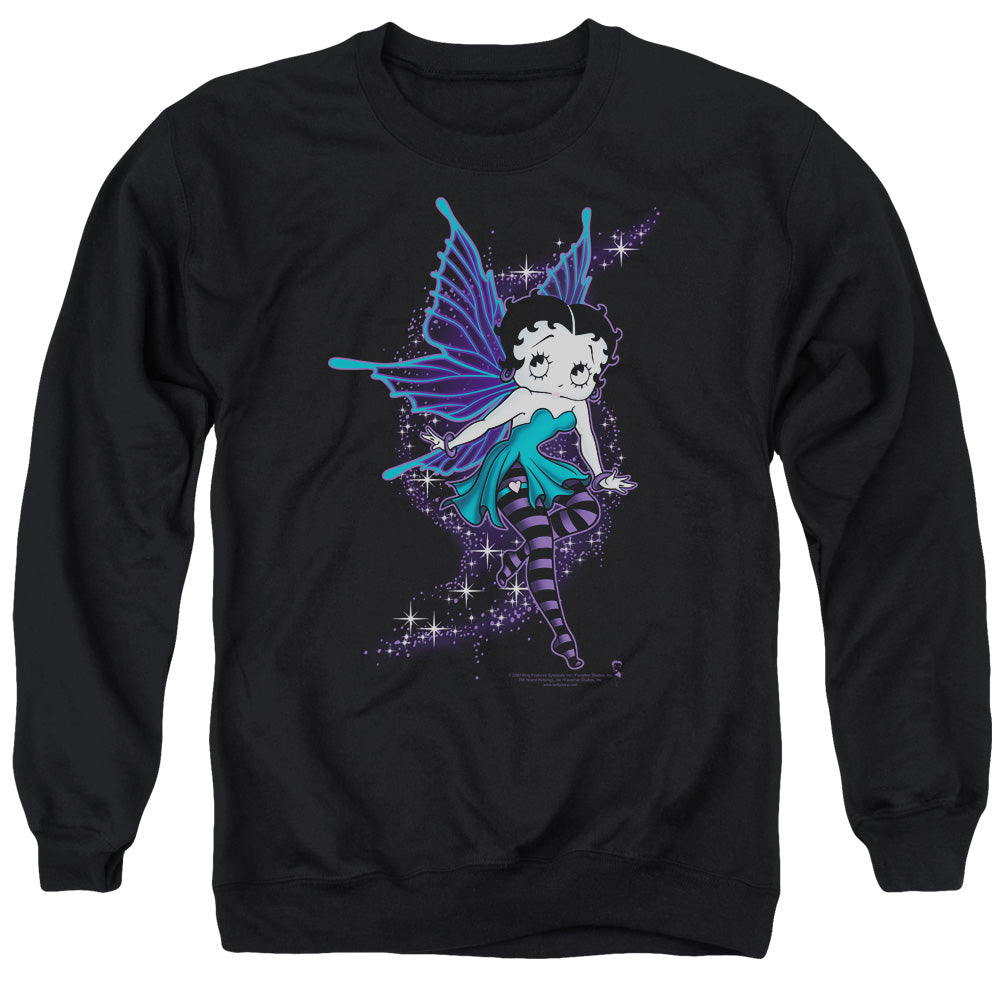 Betty Boop Sparkle Fairy Crewneck Sweatshirt
